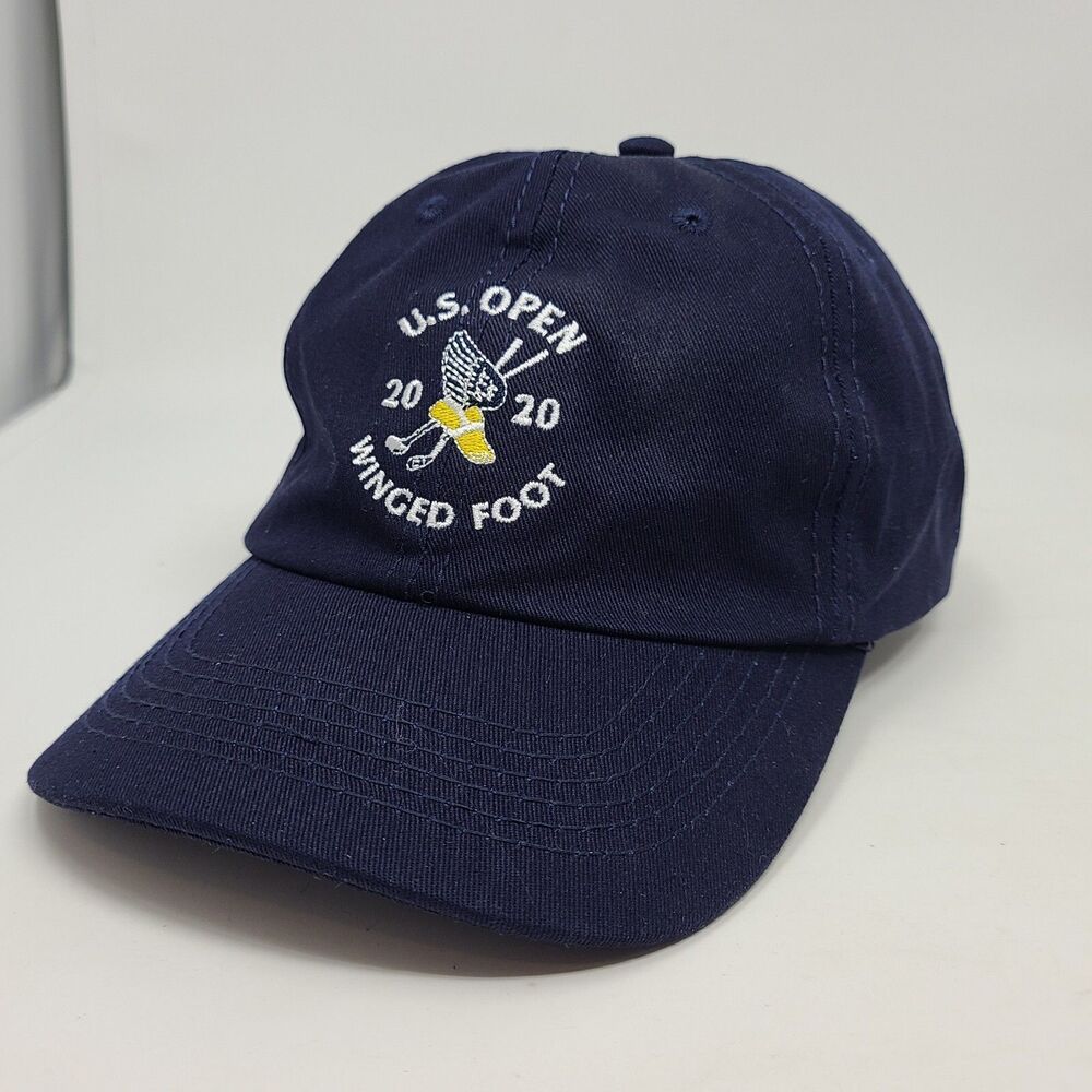 U.S. Open 2020 Winged Foot Golf Strap Back Hat Mamaroneck NY USGA Dad Cap